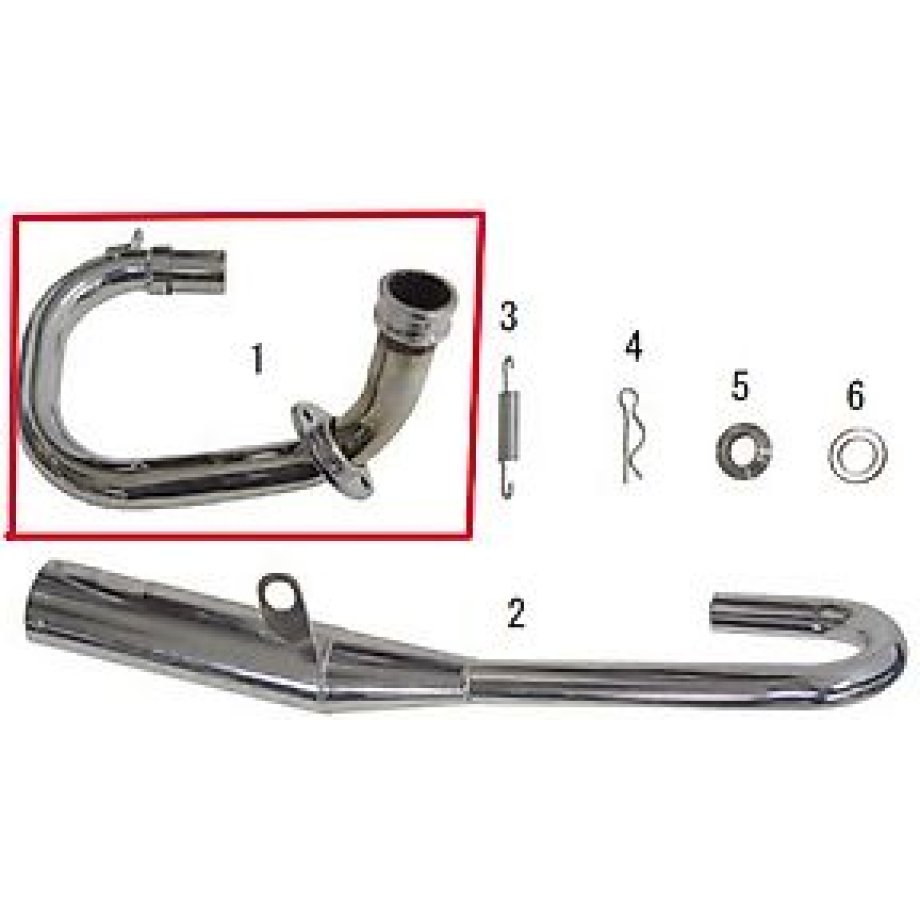 SP TAKEGAWA [Repair Parts] Exhaust Pipe COMP.