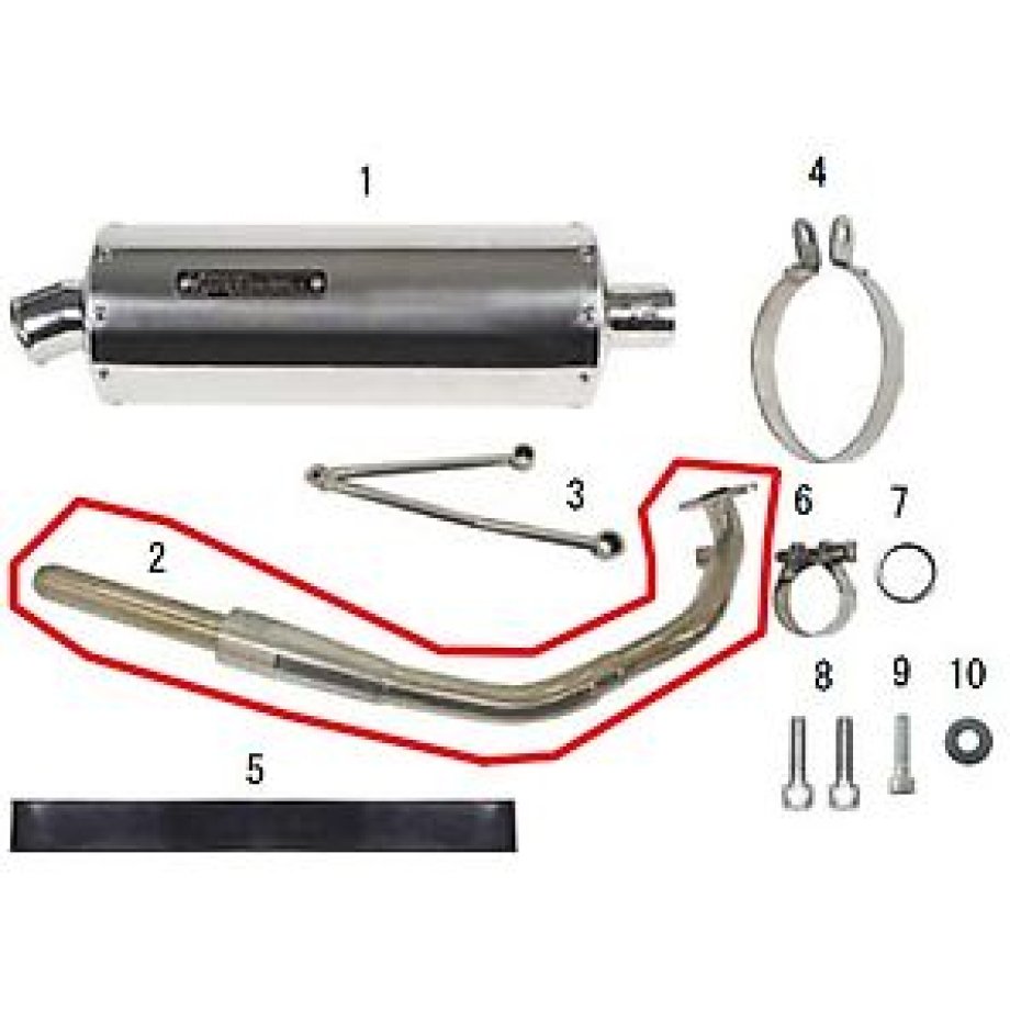 SP TAKEGAWA [Repair Parts] Pipe COMP